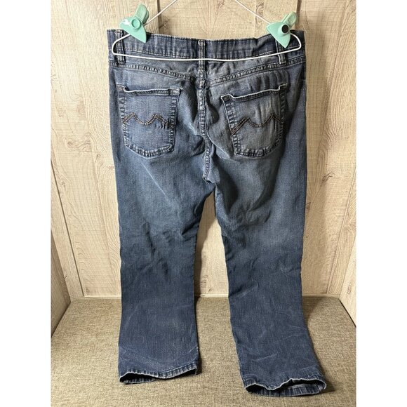 Urban Star Mens Size 34x31 Relaxed Fit Denim Jeans Mid Blue - Picture 3 of 4